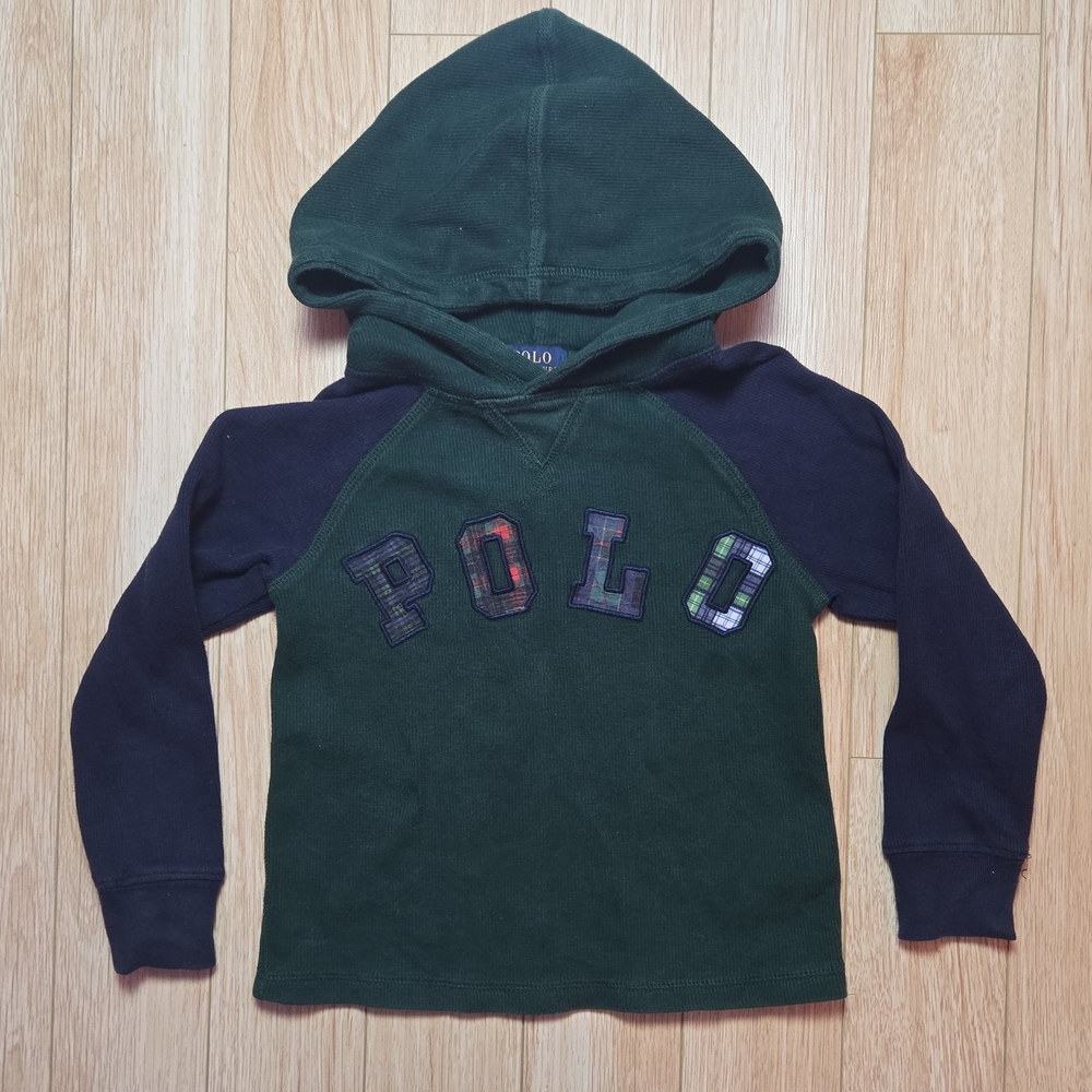 Polo by Ralph Lauren Kids Green and Black Hoodie
